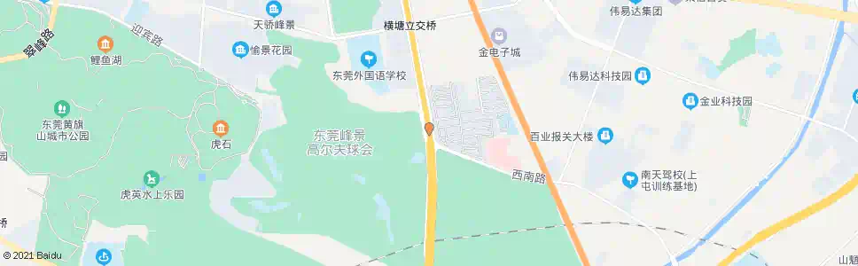 东莞万科高尔夫花园_公交站地图_东莞公交_妙搜公交查询2024