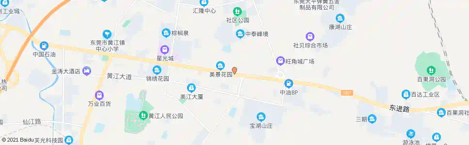 东莞田美村_公交站地图_东莞公交_妙搜公交查询2024