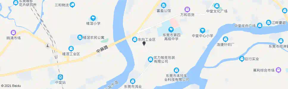 东莞向西路口_公交站地图_东莞公交_妙搜公交查询2024