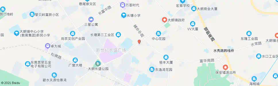 东莞大朗市场_公交站地图_东莞公交_妙搜公交查询2024