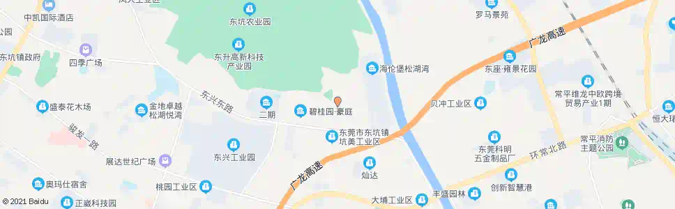 东莞坑美村路口_公交站地图_东莞公交_妙搜公交查询2024