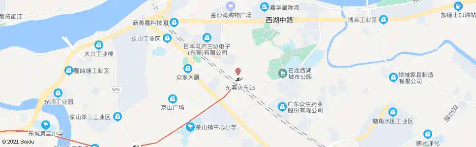 东莞金龙华广场_公交站地图_东莞公交_妙搜公交查询2024