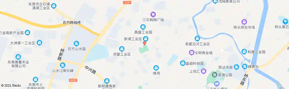 东莞邓屋广场_公交站地图_东莞公交_妙搜公交查询2024