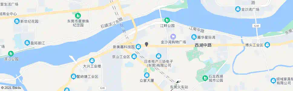 东莞茶山天桥_公交站地图_东莞公交_妙搜公交查询2024