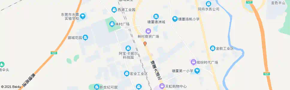 东莞林村南站_公交站地图_东莞公交_妙搜公交查询2024