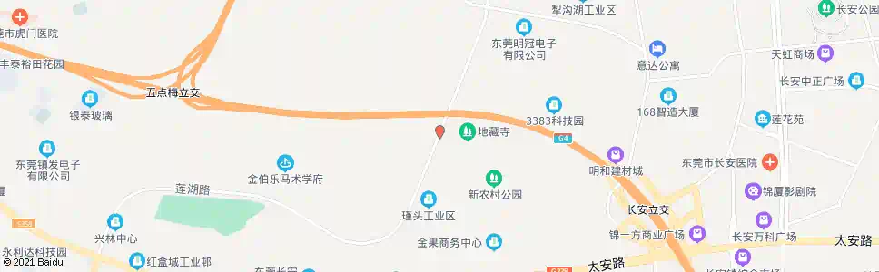 东莞新农村路口_公交站地图_东莞公交_妙搜公交查询2024