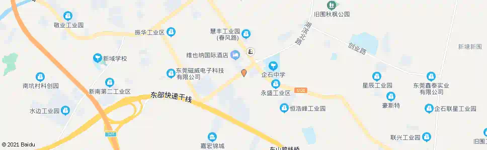 东莞农业银行(企石)_公交站地图_东莞公交_妙搜公交查询2024