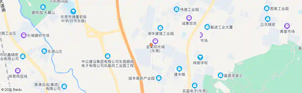 东莞金龙工业园_公交站地图_东莞公交_妙搜公交查询2024