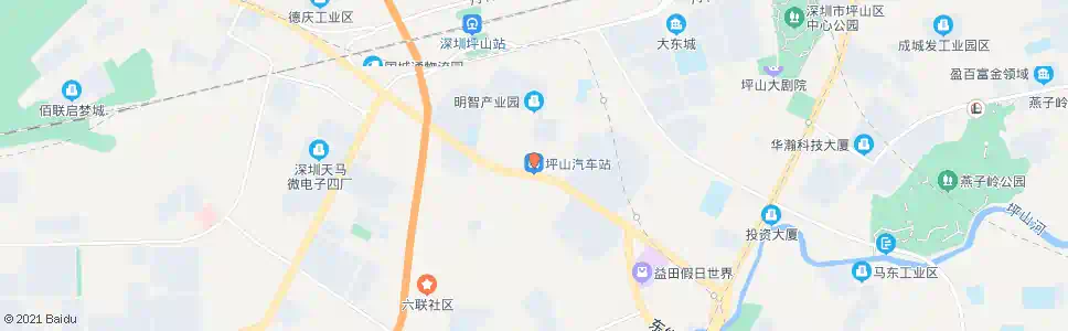 东莞坪山汽车站_公交站地图_东莞公交_妙搜公交查询2024