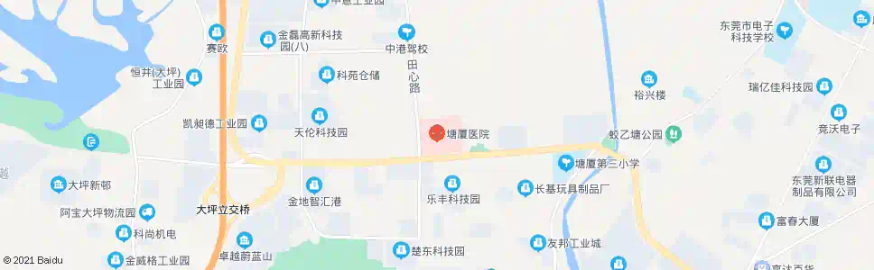 东莞北部医院_公交站地图_东莞公交_妙搜公交查询2024