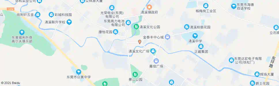 东莞清溪交通分局_公交站地图_东莞公交_妙搜公交查询2024