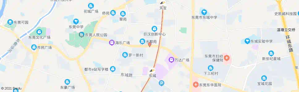 东莞威尼斯广场_公交站地图_东莞公交_妙搜公交查询2024