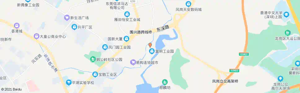 东莞石介桥_公交站地图_东莞公交_妙搜公交查询2024