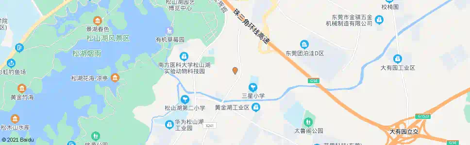 东莞松木山市场_公交站地图_东莞公交_妙搜公交查询2024