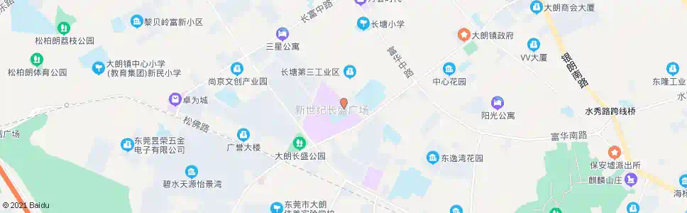 东莞大朗体育馆_公交站地图_东莞公交_妙搜公交查询2024