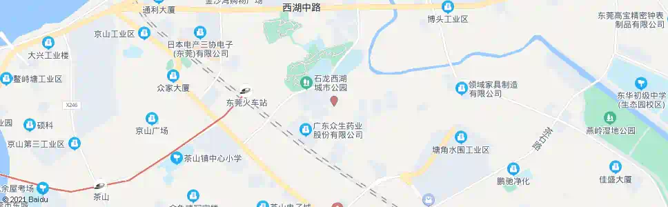 东莞信息产业园_公交站地图_东莞公交_妙搜公交查询2024