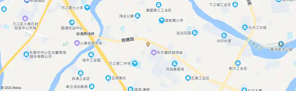 东莞汾溪路口_公交站地图_东莞公交_妙搜公交查询2024