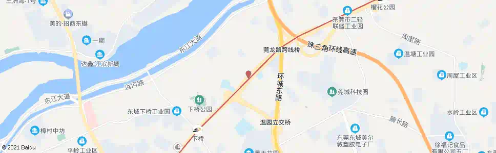 东莞上桥_公交站地图_东莞公交_妙搜公交查询2024