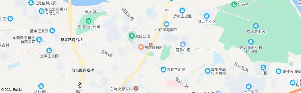 东莞东坑镇政府_公交站地图_东莞公交_妙搜公交查询2024