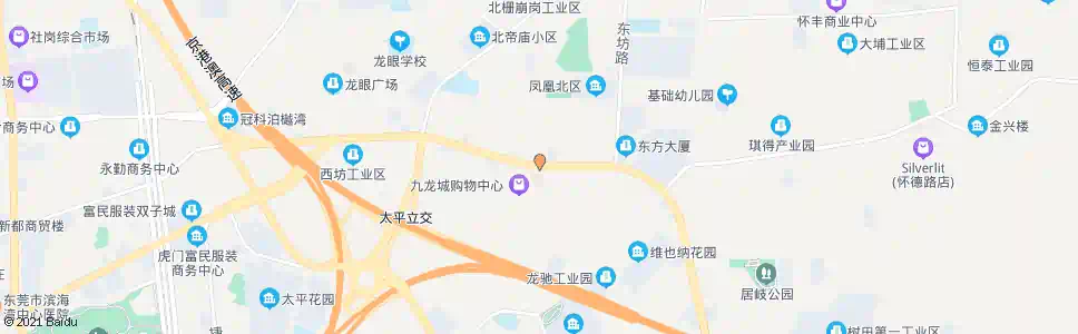 东莞北栅综合市场(S358)_公交站地图_东莞公交_妙搜公交查询2024