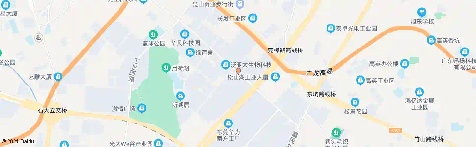 东莞工业北路东_公交站地图_东莞公交_妙搜公交查询2024