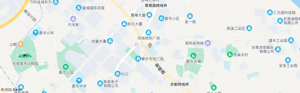 东莞寮步中学_公交站地图_东莞公交_妙搜公交查询2024