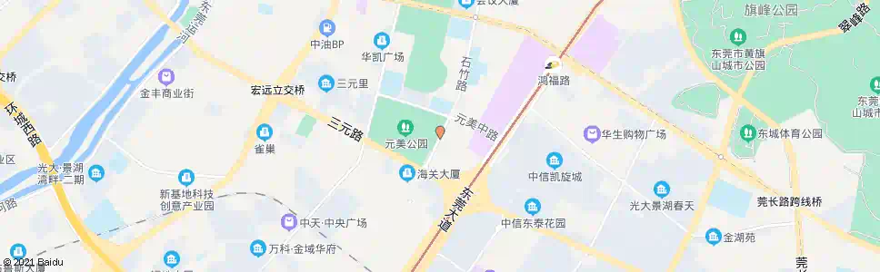 东莞稻花村_公交站地图_东莞公交_妙搜公交查询2024