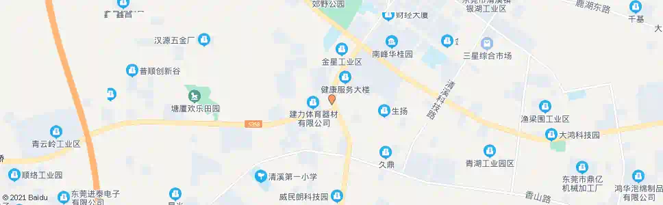 东莞厦坭村委会_公交站地图_东莞公交_妙搜公交查询2024