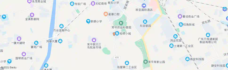 东莞金碧花园_公交站地图_东莞公交_妙搜公交查询2024