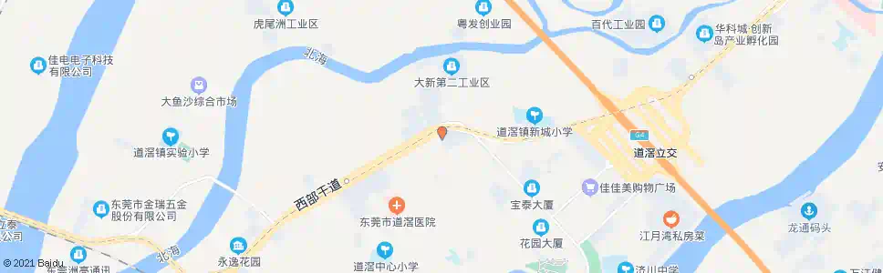 东莞道滘大队_公交站地图_东莞公交_妙搜公交查询2024