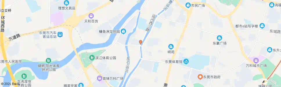 东莞坝头桥西_公交站地图_东莞公交_妙搜公交查询2024