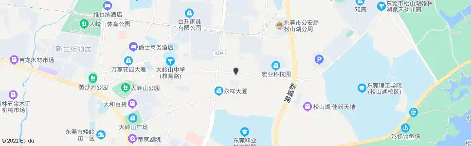 东莞元岭村_公交站地图_东莞公交_妙搜公交查询2024