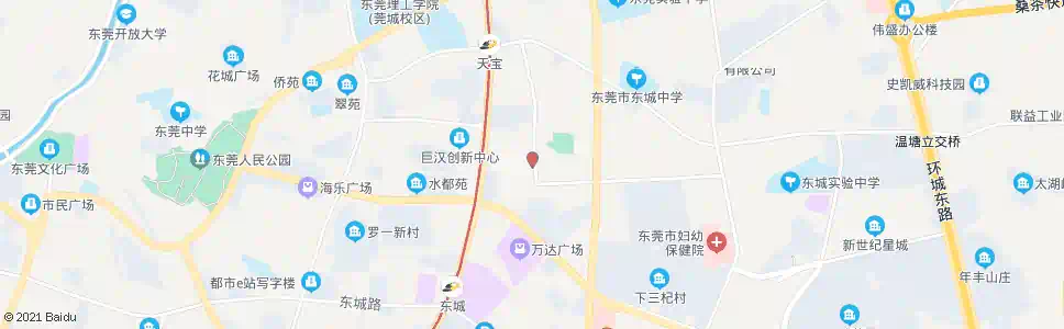 东莞福楼村_公交站地图_东莞公交_妙搜公交查询2024