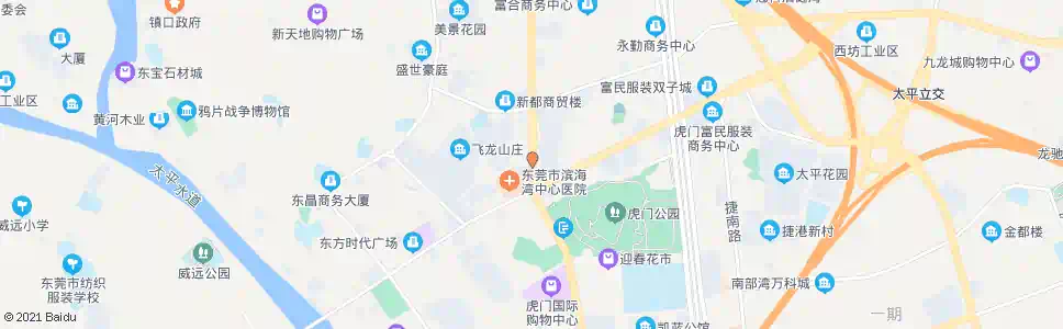 东莞煤气大厦_公交站地图_东莞公交_妙搜公交查询2024