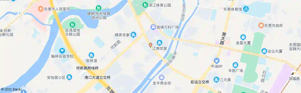 东莞金丰花园_公交站地图_东莞公交_妙搜公交查询2024