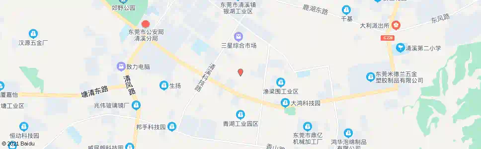 东莞朱屋村_公交站地图_东莞公交_妙搜公交查询2024