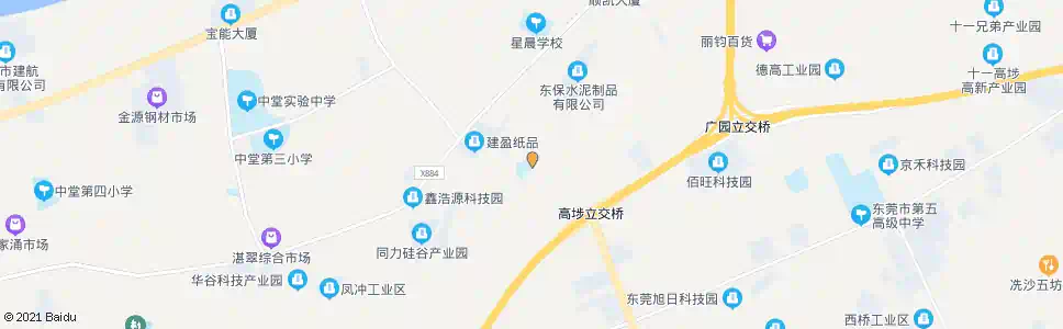 东莞保安围十一村_公交站地图_东莞公交_妙搜公交查询2024