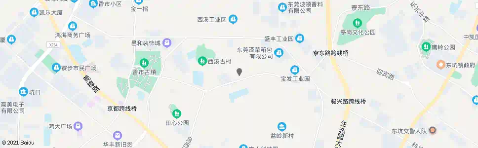 东莞西溪综合市场_公交站地图_东莞公交_妙搜公交查询2024