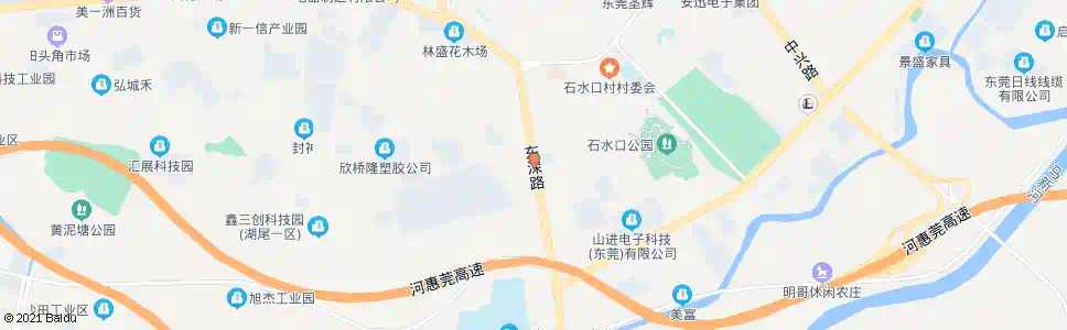 东莞银湖工业区_公交站地图_东莞公交_妙搜公交查询2024