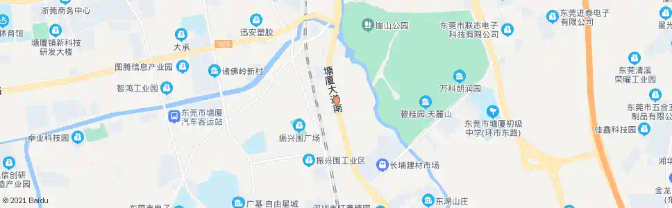 东莞塘厦交警大队_公交站地图_东莞公交_妙搜公交查询2024