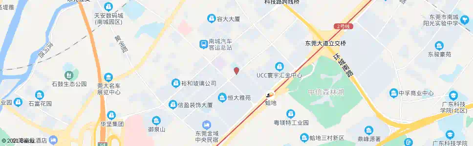 东莞宏城五金模具城_公交站地图_东莞公交_妙搜公交查询2024