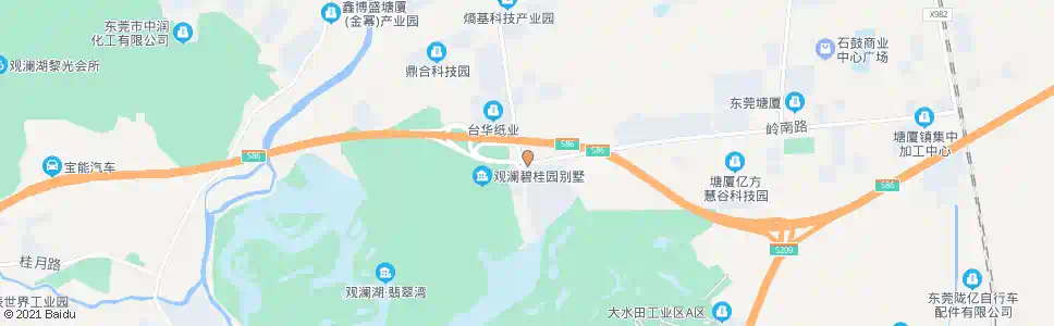 东莞骏景花园_公交站地图_东莞公交_妙搜公交查询2024