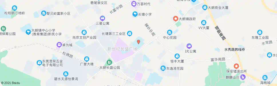 东莞大朗中学_公交站地图_东莞公交_妙搜公交查询2024