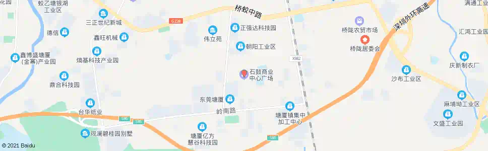 东莞大新商业广场_公交站地图_东莞公交_妙搜公交查询2024