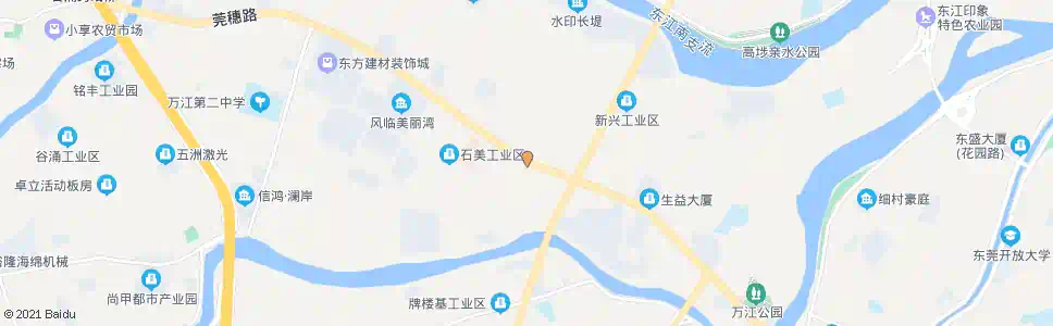 东莞石美路口_公交站地图_东莞公交_妙搜公交查询2024