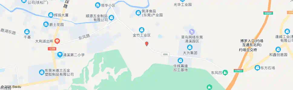 东莞九乡村委_公交站地图_东莞公交_妙搜公交查询2024