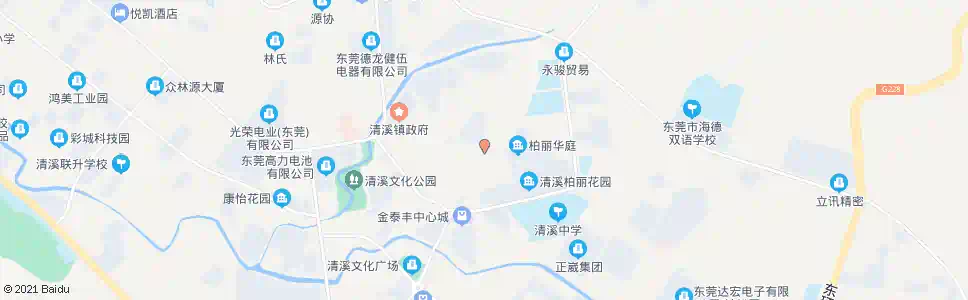 东莞重河村委_公交站地图_东莞公交_妙搜公交查询2024