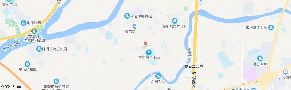 东莞汾新桥北_公交站地图_东莞公交_妙搜公交查询2024