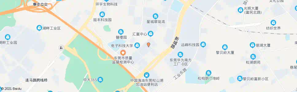 东莞松山湖兰馨园_公交站地图_东莞公交_妙搜公交查询2024