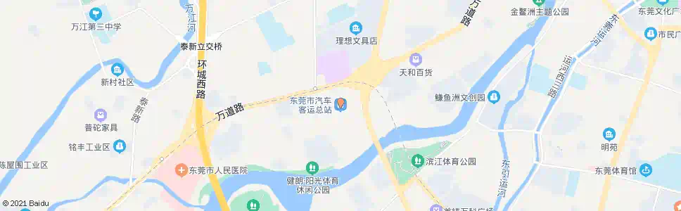 东莞市汽车总站_公交站地图_东莞公交_妙搜公交查询2024